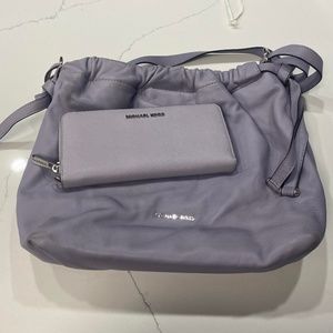 Michael Kors Purse And Matching Wallet Set